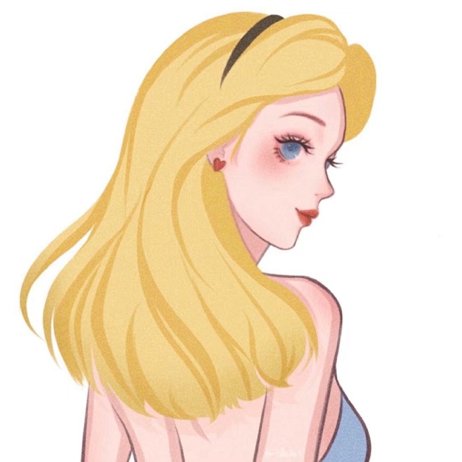 迪士尼公主头像系列