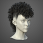 hair_test, euginnx _Wu : This is my I make a hair practice. Hope you like them.