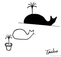 图形创意共生异影正负形