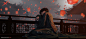 General 2000x900 WLOP anime girls lantern fantasy girl Ghostblade