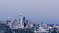 建筑物, 西雅图, 天际线, 城市, 市容, 市中心, 全景, 摩天楼, 空间针, 塔, 青色的城 _素材_T20201019 #率叶插件，让花瓣网更好用_http://ly.jiuxihuan.net/?yqr=14155168#