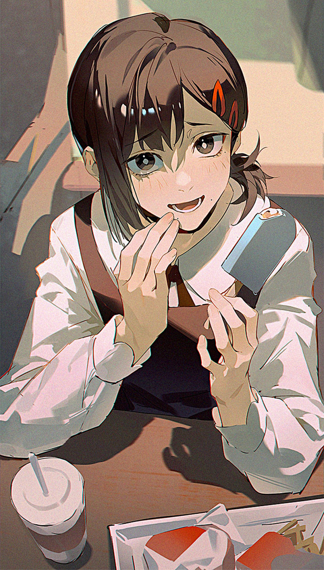 #电锯人#
- 东山小红. (画师:-具...