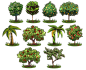 Game Items - Trees by IntroducingEmy