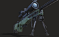 L96 Sniper Rifle - Rust, Thomas Butters : This was super fun to make and I feel like I learnt a lot from doing it! Textures have been updated on here