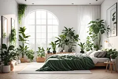 创意卧室设计图片摄影图