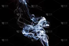 烟,白色,黑色背景,太空,未来,式样,风,图像特效,水平画幅,无人