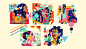color colores ILLUSTRATION  ilustracion inspiración inspiration mexico playa Tropical tropico