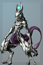 Pokemon Mewtwo by ~TheDarkHell on deviantART