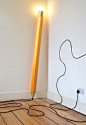 Pencil lamp Extraordinarily creative and splendid lamp for your home: 