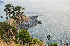 普吉岛,斗篷,水,天空,水平画幅,无人,安达曼海,户外,棕榈树,泰国