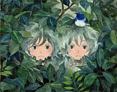 日本插画师macchi's illustration -- TOPIT.ME 收录优美图片