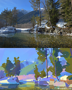 水墨河山采集到教程
