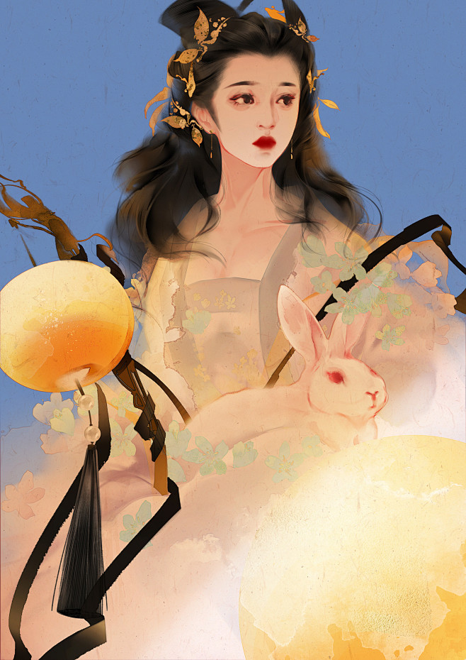 秋冬_容隐__插画师作品_涂鸦王国gra...