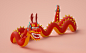 Apple Chinese New Year : App Store Today Tab character illustration for Chinese New Year