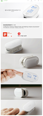 指夹式蓝牙血氧记录仪PO3-产品设计-FromD Innovation