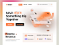 Financial landing page