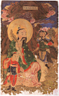 【古画欣赏】一套元清时期的“元始十二仙”神像画【转】_明朝吧_百度贴吧