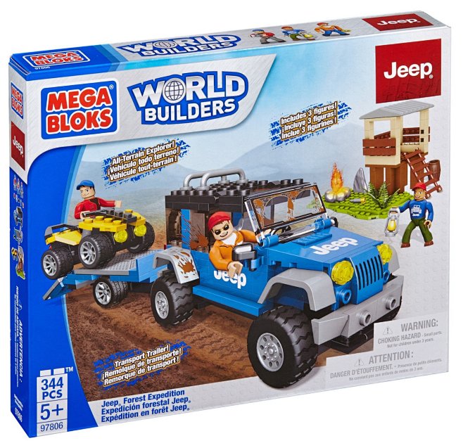 Mega Bloks Jeep Fore...