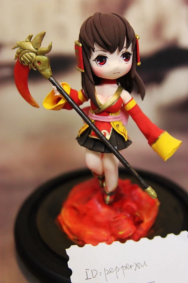 超轻粘土定制仙剑三龙葵红葵q版人偶游戏动漫手办定制淘宝网