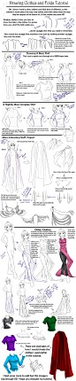 How to draw Clothes tutorial,Manga clothes, Anime Clothes, how to draw fabric, drawing folds, kawaii, girl, Japanese, anime, manga tut