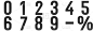 数字黑色符号0 1 2 3 4 5 6 7 8 9数字百分比符号符号图标减符号3d渲染集