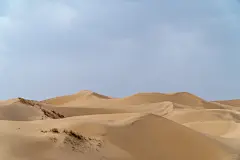 周末去看沙漠，在库布齐沙漠拍电脑桌面壁纸 - 小红书