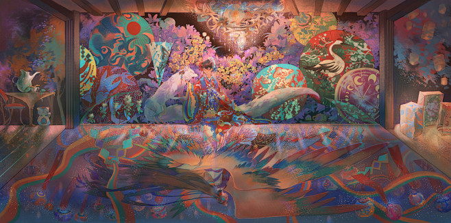 ナツコイ_炎降__插画师作品_涂鸦王国g...