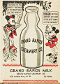 Grand Rapids Creamery with Mickey and Minnie