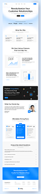 Cihuy - CRM Software Landing Page by Milo for Korsa on Dribbble