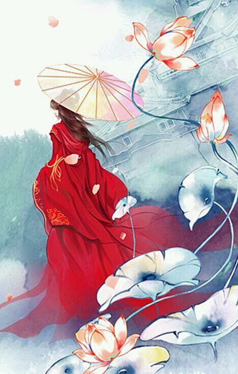 【古图专帖】——『美女系列』—— 撑伞女...