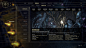 Dungeons & Dragons: Sword Coast Legends : User Interface for Dungeons & Dragons: Sword Coast Legends