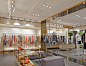 Pinko boutique by Studio Matteo Colla, Beijing – China »  Retail Design Blog : A great central accessories freewall is the shop focal point and also separates the retail space from technical spaces and storage area. 