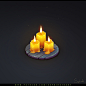 Isometric Candle from Patreon Reward#5 by Sephiroth-Art