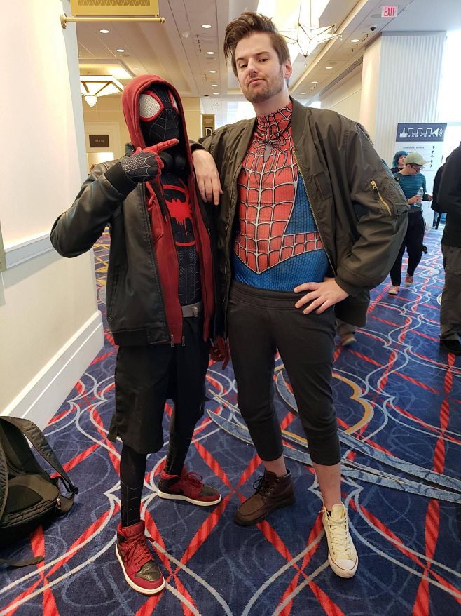  self peter b parker and miles morales at magfest