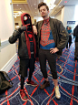[Self] Peter B_ Parker and Miles Morales at MAGfest