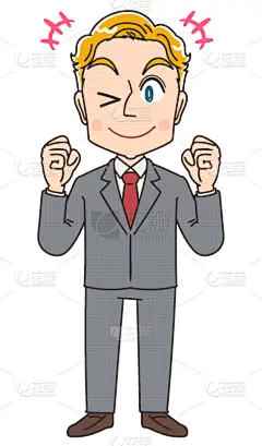 金色头发,男商人,套装,氦,表现积极,青年人,商务,英语,全身像,欢乐