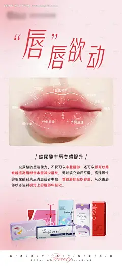 编号：58360022336381321【享设计】源文件下载-医美丰唇海报