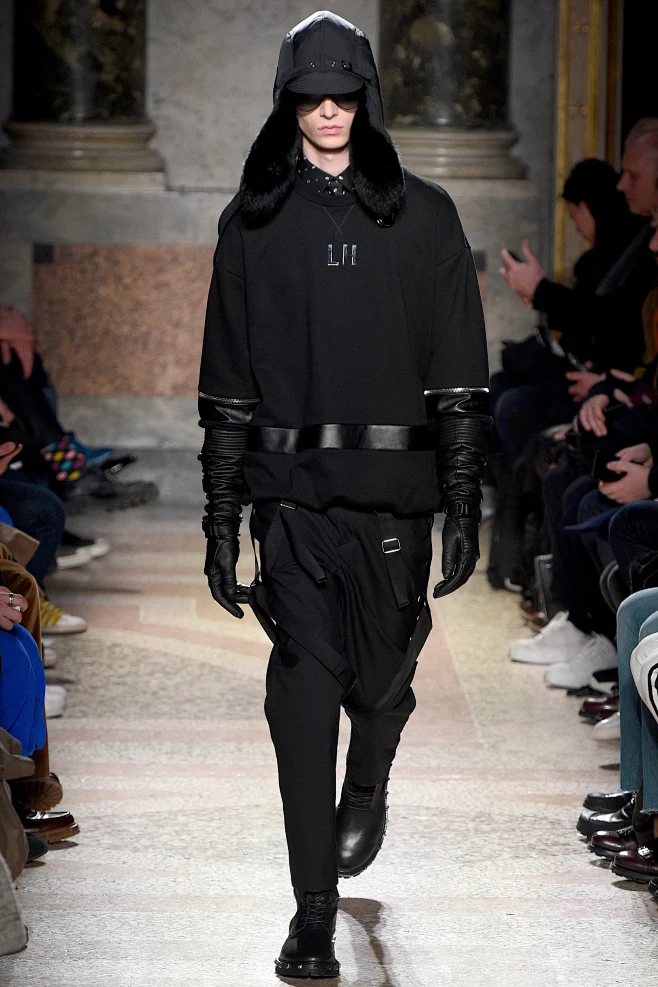 比利时双人设计师品牌 Les Hommes(莱斯男装) 2017秋冬男装系列