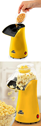 Air Crazy // a personal hot air popcorn popper. Want to eat popcorn, now! #product_design
