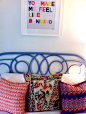 peacock cushion