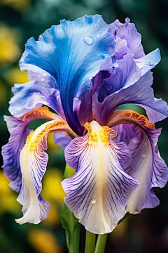 花朵植物蝶花鸢尾花花朵图片摄影图