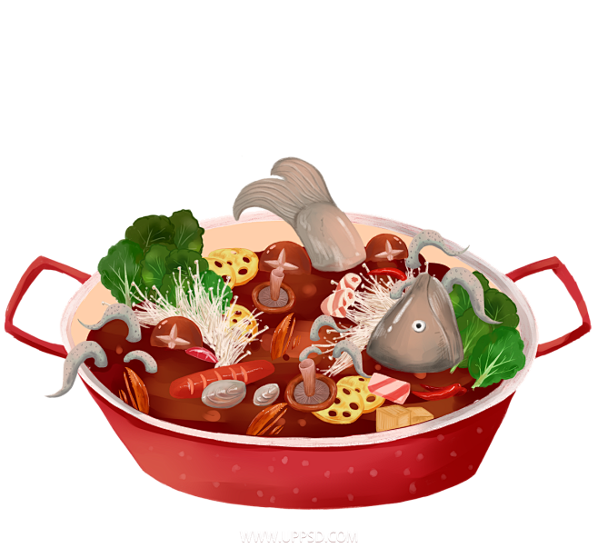 食品美食插画PNG图片
