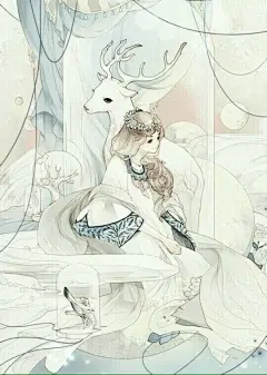 #插画###头像#诱惑##封面##萌##漫画###素描#壁纸#美女#