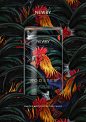 Chinese New Year Rooster Tea Caddy : Newby Teas Chinese New Year Festive Rooster Tea Caddy. Celebrating the Year of the Rooster in 2017. Concept, Design and Art Direction my Murat Ismail. Brief: To create a new festive tea caddy for the Chinese New Year S