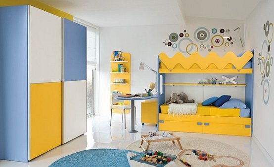 50个可爱的儿童卧室装修设计作品欣赏(9...