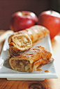 Apple Cinnamon Dessert Chimichangas #赏味期限#