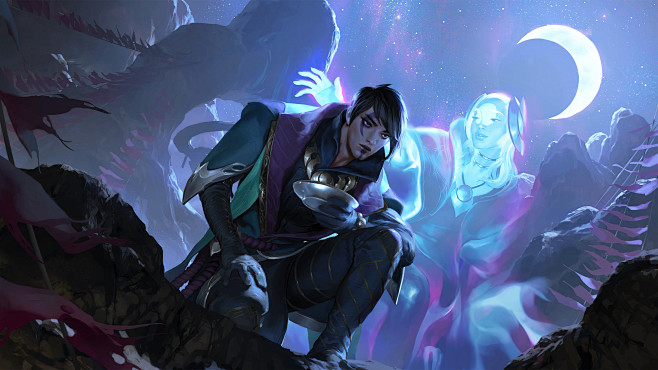 aphelios-lol-legends-of-runeterra-uhdpaper