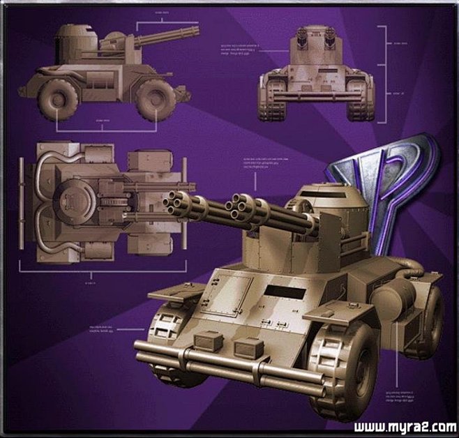 红色警戒2武器概念图值得珍藏