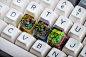 Adorable tiny keycap terrariums add a touch of greenery to your keyboard! - Yanko Design : Add a bit of 'Magical' to your Mechanical keyboard with Dwarf Factory's beautiful terrarium keycaps. These resin-cast caps come with adorably tiny plants and succul