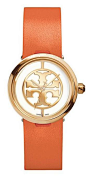 love this orange Tory Burch watch: 